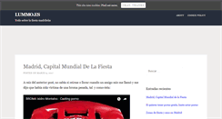 Desktop Screenshot of lummo.es